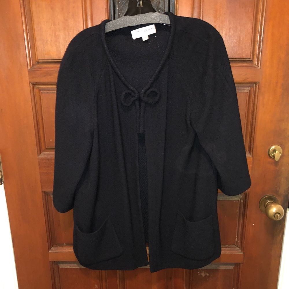 St. John Collection Black Sweater
